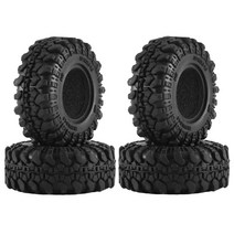 trx4m 포드 브롱코 랜드로버 디펜더 RC카 자동차 마이크로 크롤러 1.0 인치 타이어 56x21mm 소프트 머드 지형 업그레이드 축 SCX24 글래디에이터 데드볼트 FCX24