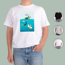 ATOGATO 해녀 제주 힐링여행 한라산 귤 맞춤 반팔티