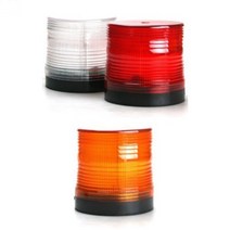 12V-24V 전용 자동차 견인차 렉카차 셀프차 지게차 스트로브 파박이 싸이키 경광등, 12V/24V겸용 적색
