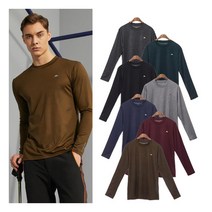 MJ코리아 기모티 빅사이즈 전문 긴팔셔츠 남성1종 기모 편안한 포근한 쾌적한 편한세탁관리 티셔츠 외출 추동복 데일리룩 댄디룩 골프 폴라티 부모님 선물