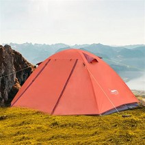 백배킹텐트 동계쉘터 면 이너 동계 경량 비박, 5종 세트, 오렌지