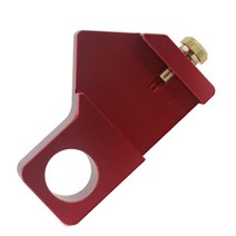 각도기 측정기 30cm 앵글 스크라이버 스틸 눈금자 위치 지정 블록 목공 라인 게이지, no ruler red