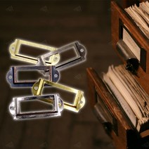 이름표 네임 플레이트 네임판 명함 사물함 사무실 책장 락커 서랍 락카 캐비넷 신발장 청동 60X24mm 1P, 브론즈