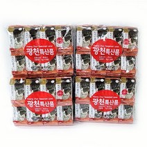 솔뫼광천 웰빙도시락김(4g-64봉)반찬/소풍/선물/나들이, 상세페이지 참조