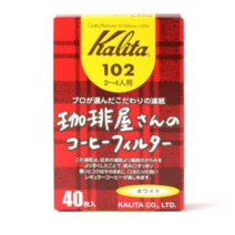 칼리타 102 필터, 40매, 4개