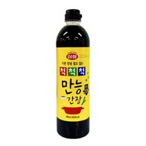 삼화식품 척척척 만능간장, 900ml, 4개