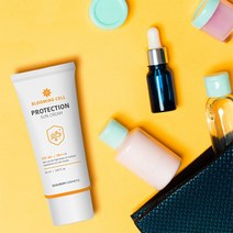 블루밍셀 프로텍션 톤업 미백 3중 기능성 선크림 SPF 50+/PA++++, 블루밍셀 프로텍션 톤업 미백 밀착 선크림