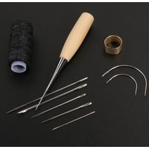 꾹꾸기1개수리용품 세트 공예 도구 가죽수리세트 구두 가죽 DLY 수리 바느질 봉제 바늘 가, 가죽수리세트BL08070