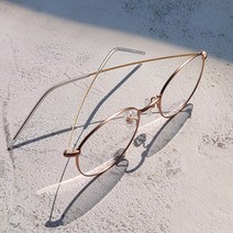 멜라크메 국산 초탄성 편안한 눌린 타원형 라운드 투톤 안경테