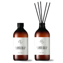 [1+1] 몽때리 두세르 대용량 디퓨저 실내 방향제 리필 500ml 2개, 클린코튼