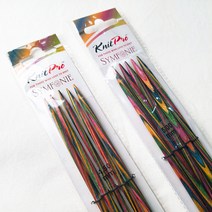 니트프로 심포니 우드 장갑 바늘 (5개 1set) / 15 20cm / 뜨개질 막대바늘, 15cm, 3mm