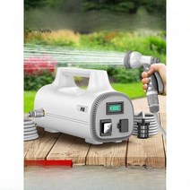 농업용 양수기 모터 펌프 물 야채 채소 밭 새차, (28800mah듀얼코어펌프)-40m튜브