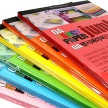 [동화오피스] 두성종이 OA 팬시페이퍼 80g 100매 / A4 색지 용지, J04 혼합