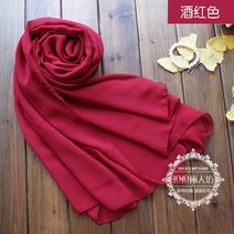 이브닝드레스 145X60CM 솔리드 무지 신부 들러리 자매 웨딩드레스 스카프 쉬폰 숄머플러 라이트 그레이 2887974178