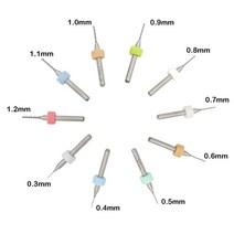 3D 프린터 노즐 청소 키트 용 드릴 비트 Makerbot Reprap 용 10pcs 0.1-2.0mm Creality CR-10 End 3 5, 1.3mm