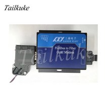 Profibus 광 단자 기계 DP-광섬유 모듈 변환기 통신 확장 단일/다중 모드 SC/FC 포트, 08 Type 8