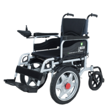 전동휠체어 접이식 휠체어 12A 20A 배터리 어르신, 12A 앞바퀴 큰 형태 휠체어 / 미끄럼 방지