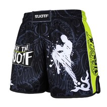 Mma 남자 여자 복싱 바지 태권도 파이팅 반바지 무에타이 훈련 복싱 바지 저렴한 가격 산다 옷