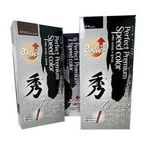 KC 퍼팩트 프리미엄 수 칼라크림 120g 새치커버용(마스크팩 2매 증정), 진한갈색, 1개