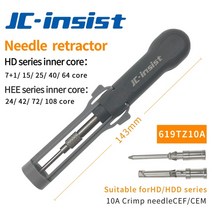 스크래퍼 디버링 툴 헤비 듀티 커넥터 바늘 이젝터 핀 추출기 자동차 플러그 터미널 수리, 619tz10a