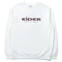 아이더 아이더(EIDER) 이월 남성 여성 공용 빅로고 맨투맨 티셔츠 C/P기모소재 캐주얼스타일 등산 스포츠 워킹 캠핑 야외활동 아웃도어 DMW21259 BIG LOGO (빅로고) UNI W61