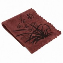 월월중국식품 티타월 차수건 차 타월, 브라운