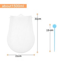 떡 만드는 기계 가정용 모찌 가래떡 반죽기 15KG 실리콘 반죽 가방 밀가루 믹서 빵 과자 피자 주방 도구 다, 01 Random With Ear
