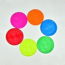 강아지 어질리티 허들 원반 장애물 훈련 용품 1pcs 부드러운 미끄럼 방지 실리콘 비행 접시 방지 씹는 개 장난감 애완 동물 비행 강아지 ​​훈련 대화 형 애완 동물 용품, 빨간색