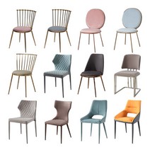 [로드퍼니처] 철제 식탁의자 /카페의자/식당의자/식탁별도, 로얄의자-그레이