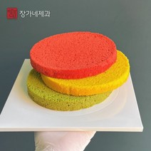 [시트 단품] 케이크시트 레인보우(무지개) 미니 케익만들기세트(3색) 케이크만들기키트 재료 (평일 오후3시이전 당일 출고), 시트 1개(단품)