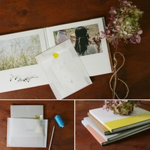 포토북 포카 바인더 성장 에디터 스크랩 북 연애 초음파 육아 친환경 종이 앨범 4x6 5x7, 에디터북_4x6크라프트