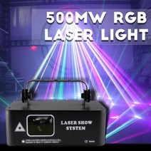 음향장비 오디오 인터페이스 500mW 빔 레이저 프로젝터 조명 휴일 스트로브 사운드 무대 RGB 다채로운 3D DJ 디스코 크리스마스 웨딩, 4.영국 플러그