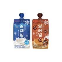 설레임 밀크 10개 + 커피 X10개 총 20개 세트구성 아이스크림 간식 사무실 어린이집 학교 교회 단체구매 대량구매, 160ml