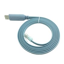 USB to RJ45 콘솔 케이블 RS232 직렬 어댑터 Cisco 라우터 RJ 45 8P8C 변환기 스위치 제어, 02 3M