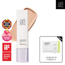 정샘물 스킨세팅 톤밸런싱 베이스 40ml (톤밸런싱 5ml+수정 화장패드1매), 단일옵션