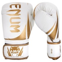 베넘 챌린저 킥복싱 무에타이 글러브 MMA 2.0 340g, 화이트 + 골드