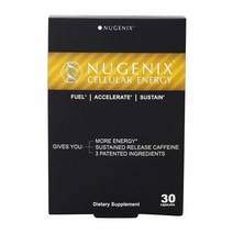 Nugenix 세포 에너지 - 더 많은 에너지 근육 지원 - L-카르니틴 및 L-타르트레이트 elevATP 녹차 추출물 확장 방출 카페인 L-티로신