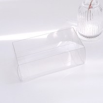 새담 화과자 2구 투명 케이스 (PET) 10개 / 추석 설 명절선물 양갱 투명상자