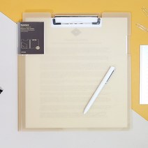 A4 파일 케이스 프린트물 부동산계약서 문서정리 파일철 서류 악보 영수증보관, 브라운