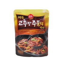 샘표식품 마포고추장주물럭양념180g 샘표 양념 간편식 레토르 캠핑, 본상품선택, 암고나 1, 180g