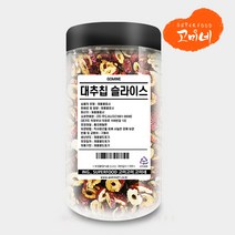 대추칩슬라이스 건대추, 1통, 120g(통)