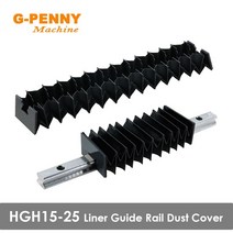 조기대 원형톱 가이드 목공공구 선형 오르간 더스트 커버 HGH15 HGH20 HGH25 레일용, [01] 200mm, [02] HGH20