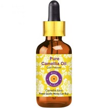 드브헤르베스 퓨어 카멜리아 키시 오일 유리방울 100% 내추럴 테라피 그레이드 콜드 프레스 100ml Deve Herbes 428245