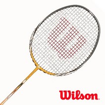 윌슨 피어스 C2500 WRT8496101 4U G6 OR 배드민턴라켓, 25(남성적정), 요넥스BG80