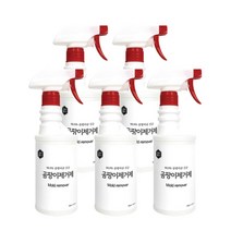 생활의정석 곰팡이 제거제 500ml 본품, 5개