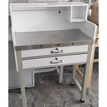 세공책상 다이 주얼리 원목 공방 보석 데스크 가공, 스테인리스탑 76x40x115cm