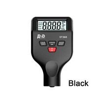 도장 두께 게이지 도막 측정기 자동차 페인트 코팅 테스터 휴대용 디지털, 검은색