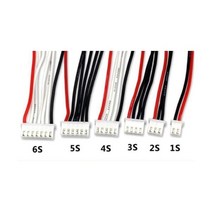 단자 커넥터 하네스 XH2.54 배터리 터미널 변환 Lipo 케이블 셀 케이블 RC 1.2.3.4.5.6 밸런스 포굿드라이브, 5s（6줄）