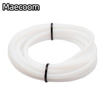 12510meter 2x4mm id 2mm od 4mm ptfe 튜브 3d 프린터 부품 파이프 bowden j-head 1.75mm 필라멘트 가이드 튜브 ender3 v2 cr10, 10m, 하얀