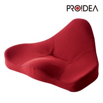 PROIDEA 프로아이디어 말안장쿠션 말안장방석 0070-3102 레드, 1개